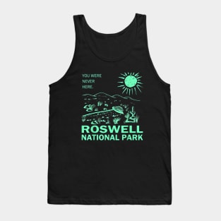 Roswell National Park UFO New Mexico Tank Top